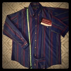 Vintage architect long sleeve button down shirt